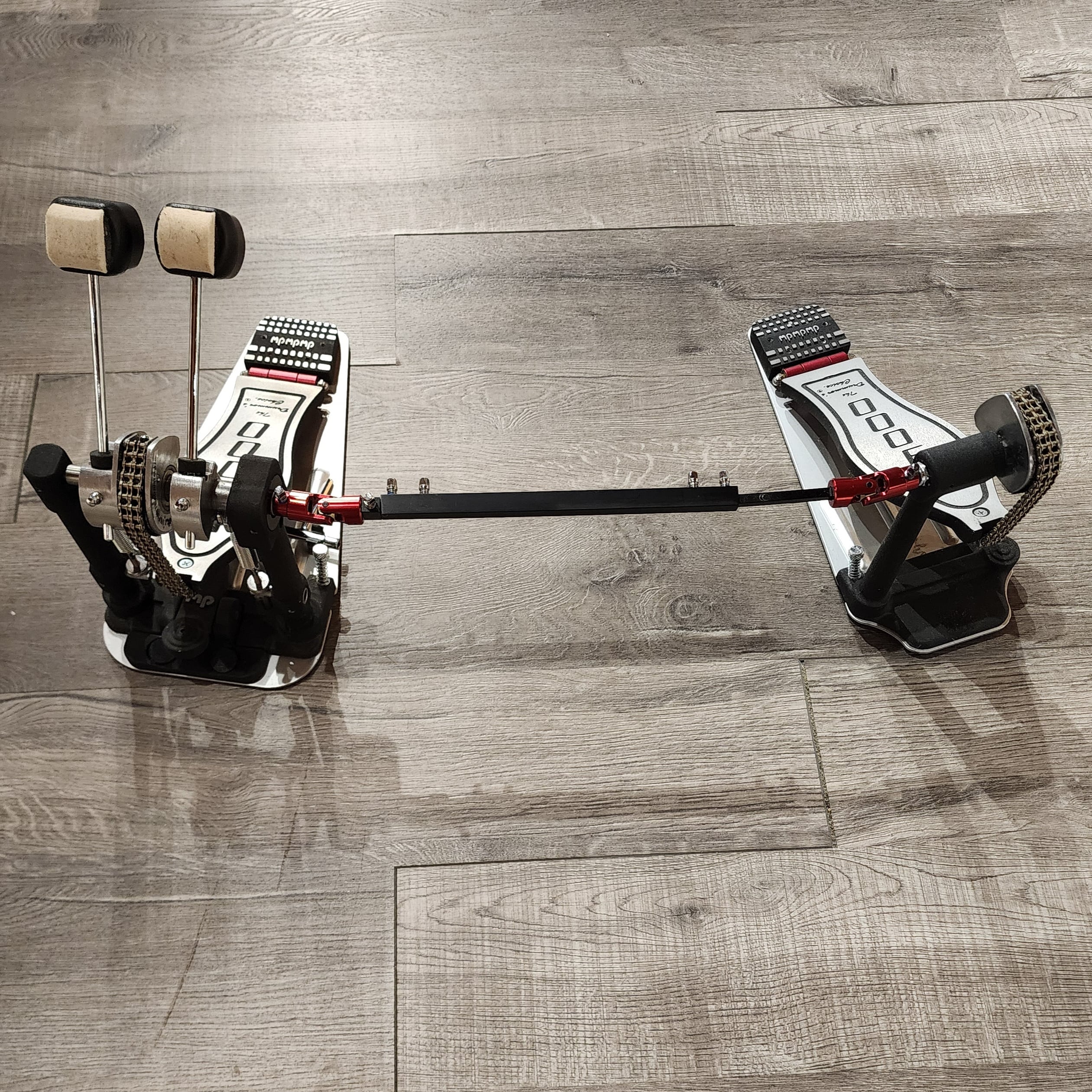 Used DW 9000 Series Double Bass Drum Pedal w/ Case - Drum Center Of Portsmouth