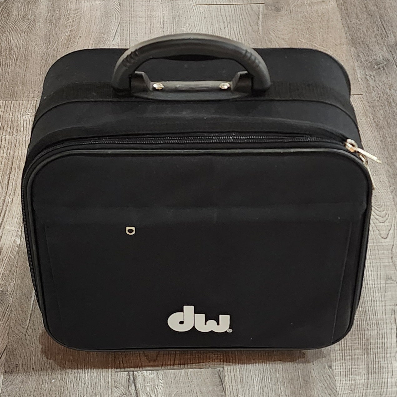 dw pedal bag Used DW 9000 Series Double Bass Drum Pedal w/ Case