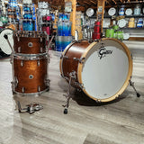 Used Gretsch Brooklyn Series 3pc Drum Set Satin Mahogany - Drum Center Of Portsmouth