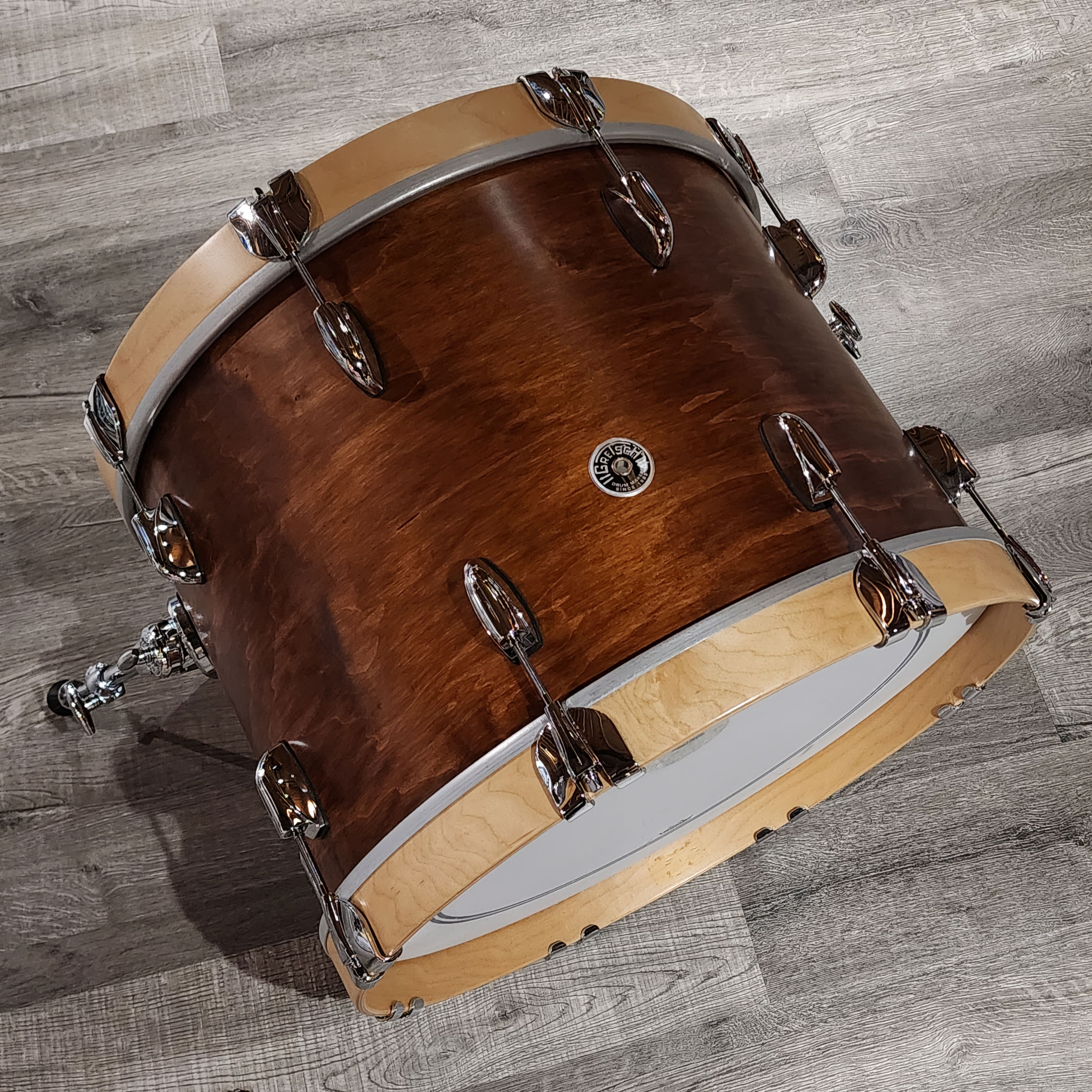 Used Gretsch Brooklyn Series 3pc Drum Set Satin Mahogany - Drum Center Of Portsmouth