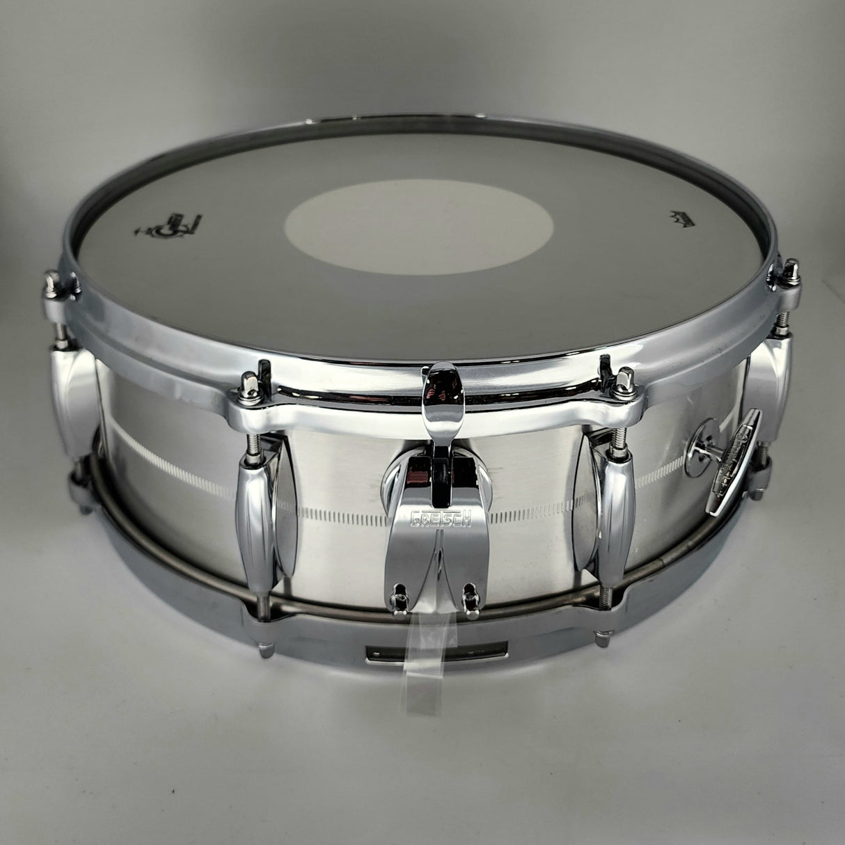 Used Gretsch USA Solid Aluminum Snare Drum 14x5 - Drum Center Of Portsmouth