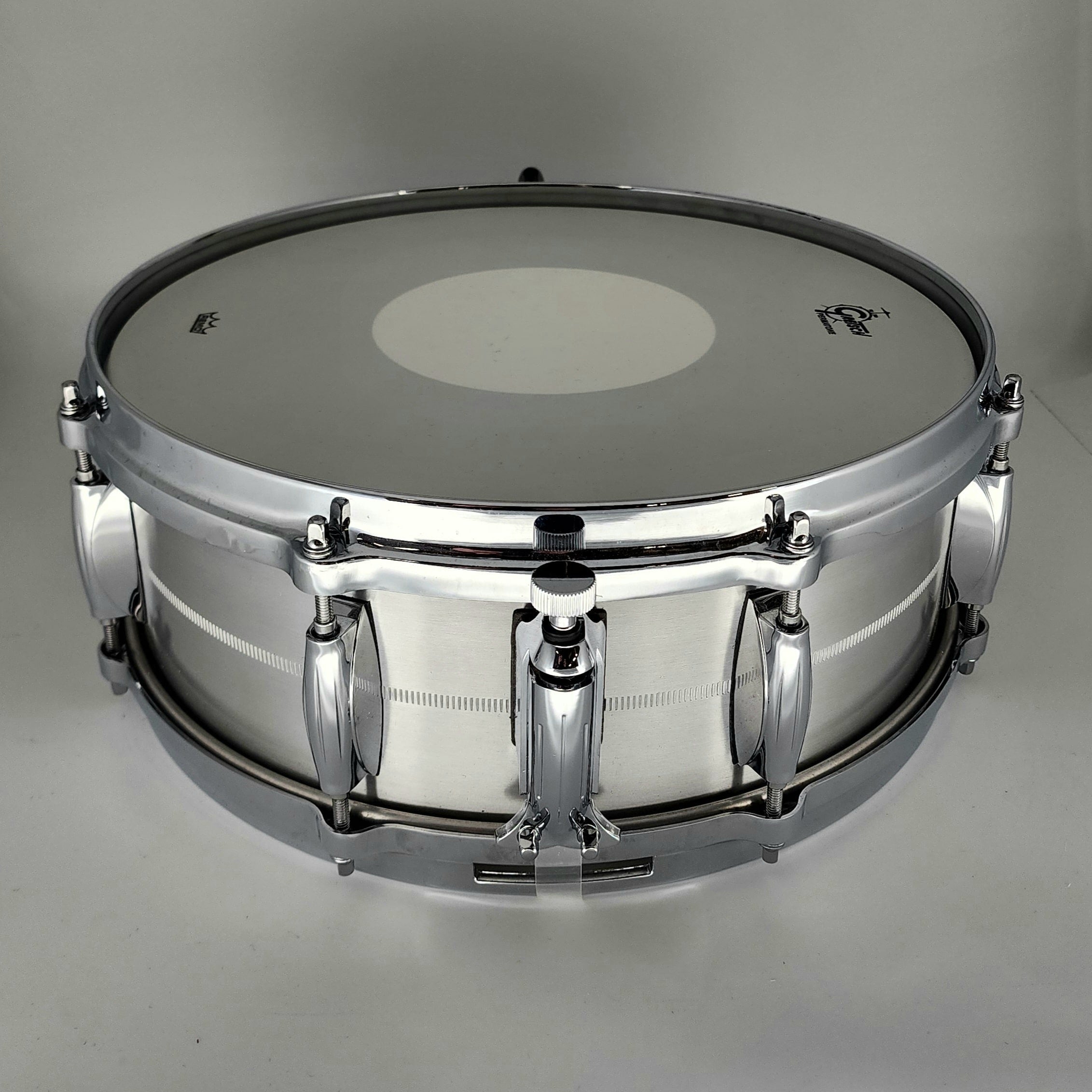 Used Gretsch USA Solid Aluminum Snare Drum 14x5 - Drum Center Of Portsmouth