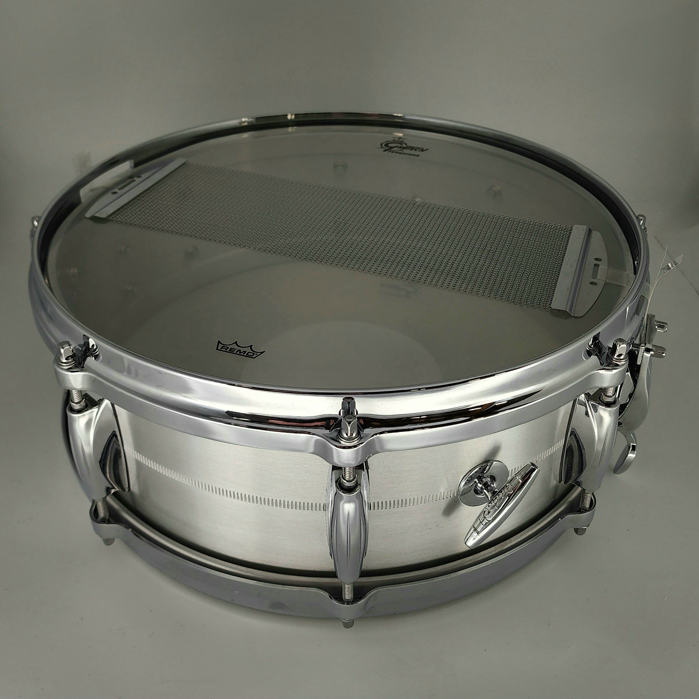 Used Gretsch USA Solid Aluminum Snare Drum 14x5 - Drum Center Of Portsmouth