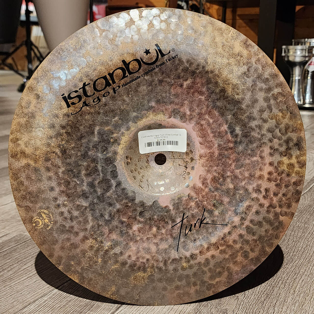 Used Istanbul Agop Turk China Cymbal 12 - Drum Center Of Portsmouth