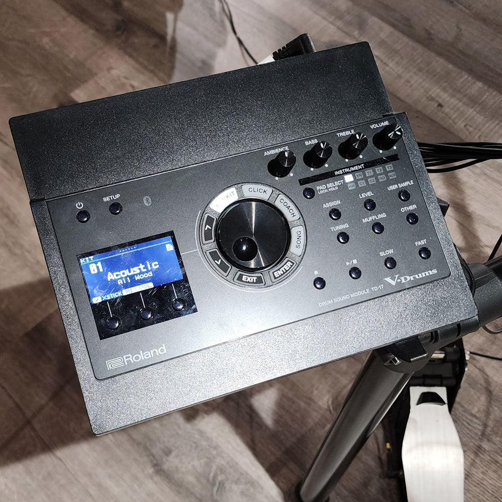 Used Roland TD-17KV V-Compact Drum Set - Very Good - Drum Center Of Portsmouth