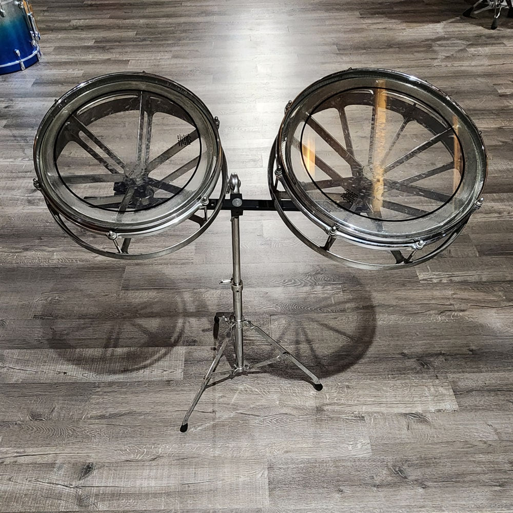 Used Vintage Remo Roto Tom 7pc Set w/Stands & Cases - Drum Center Of Portsmouth