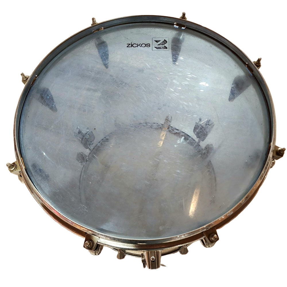 Used Vintage Zickos Clear Acrylic Floor Tom 18x18 - Drum Center Of Portsmouth