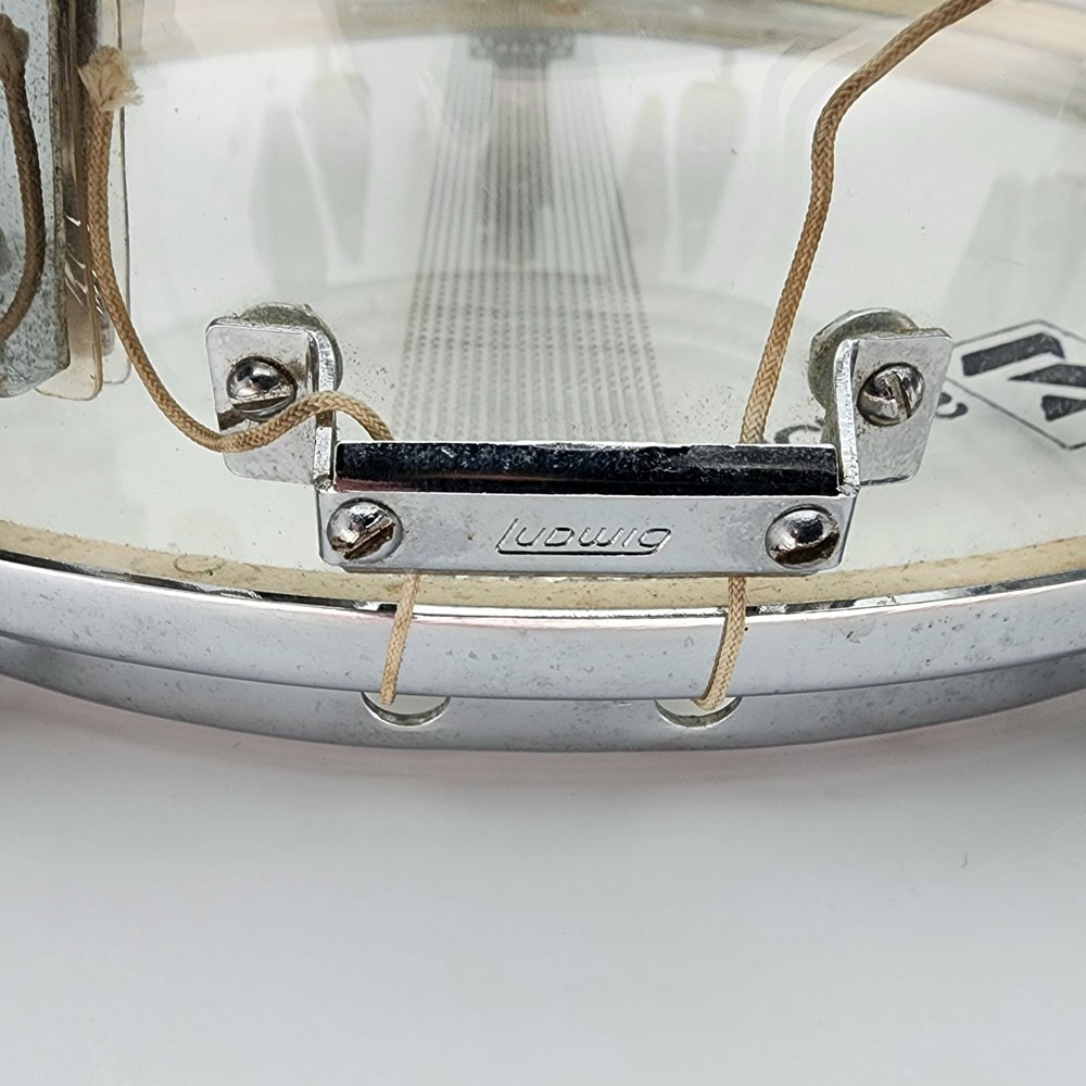 Used Vintage Zickos Clear Acrylic Snare Drum 14x5 - Drum Center Of Portsmouth