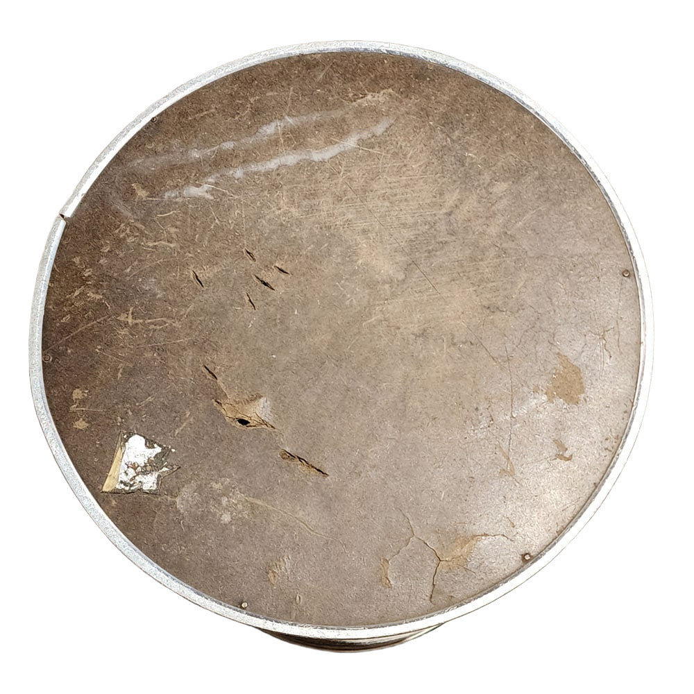 Used Vintage Ludwig Canister Throne Silver Sparkle DCP