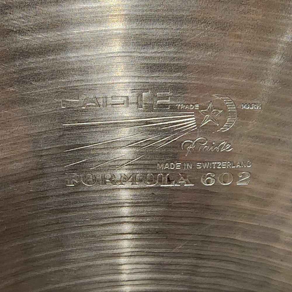 Used Vintage Paiste Formula 602 Hi Hat Cymbals 15" - Drum Center Of Portsmouth