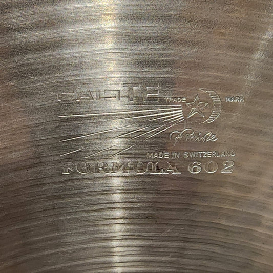 Used Vintage Paiste Formula 602 Hi Hat Cymbals 15" - Drum Center Of Portsmouth