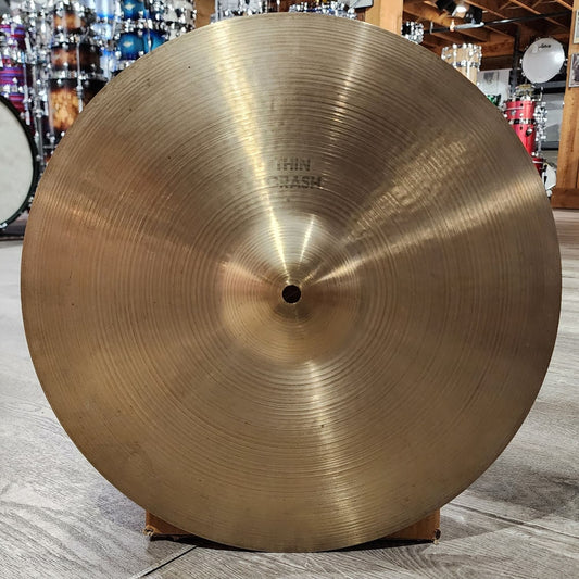 Used Vintage Zildjian A Thin Crash Cymbal 15" - Drum Center Of Portsmouth