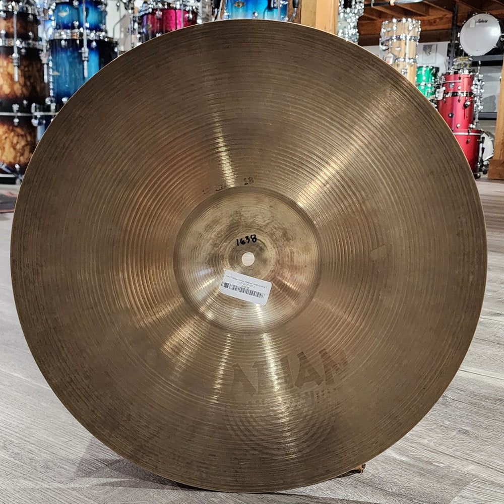 Used Vintage Sabian Medium Crash Cymbal 18" - Drum Center Of Portsmouth