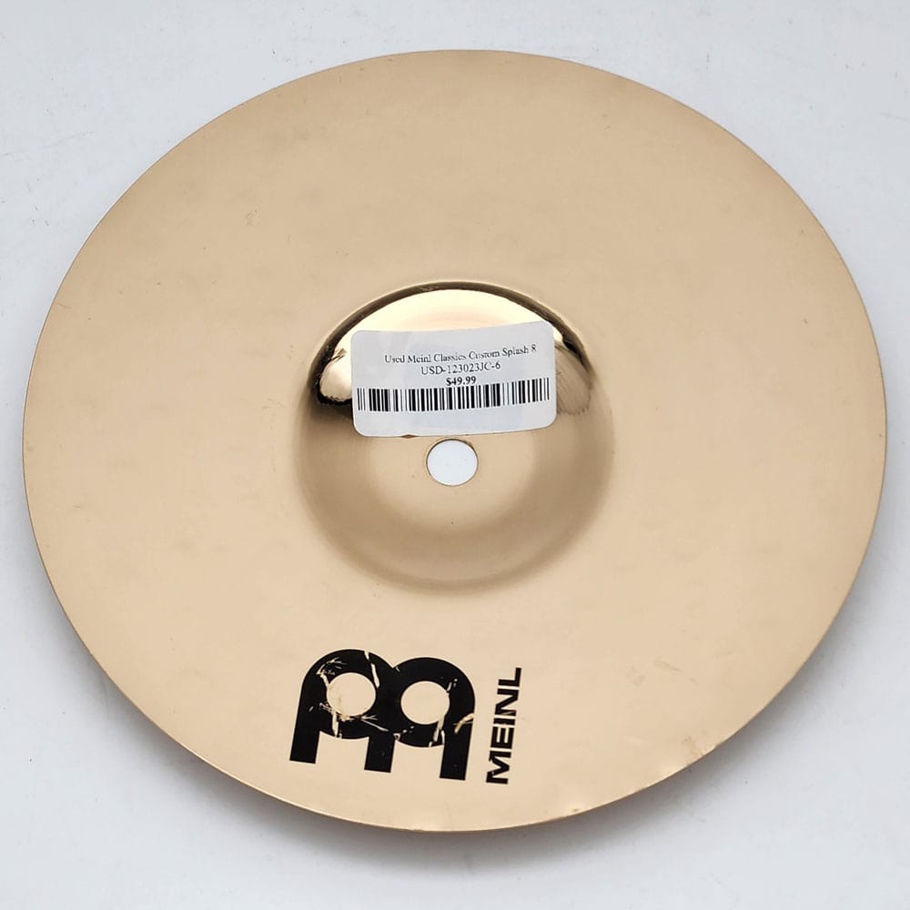Used Meinl Classics Custom Splash 8 - Drum Center Of Portsmouth