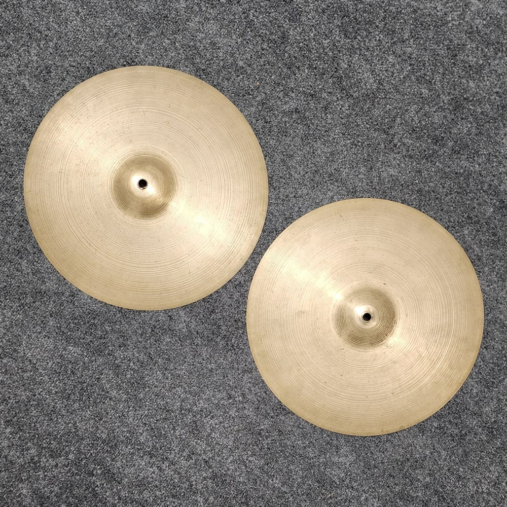 Used Vintage Hi Hat Cymbals 15" - Drum Center Of Portsmouth