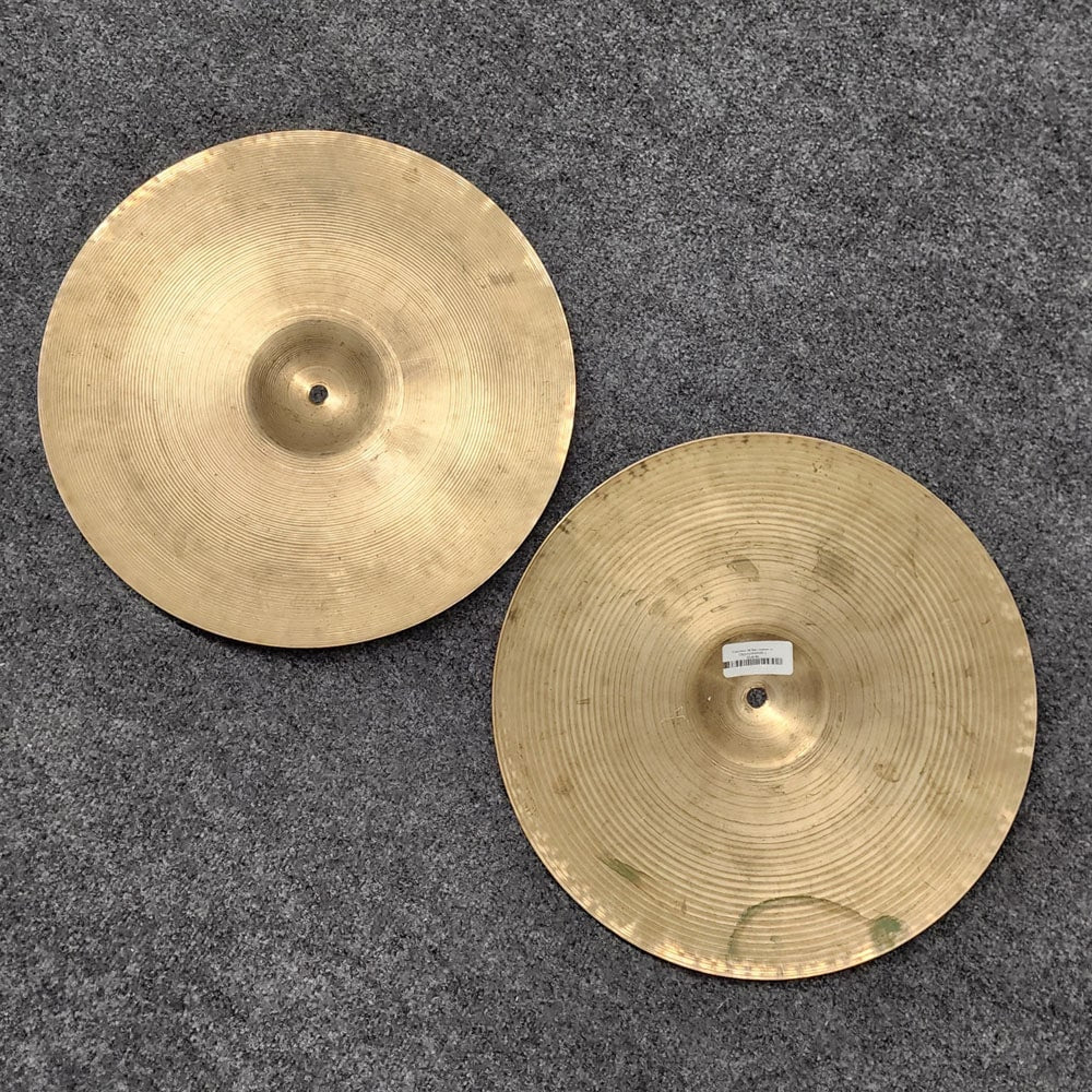 Used Vintage Hi Hat Cymbals 15" - Drum Center Of Portsmouth