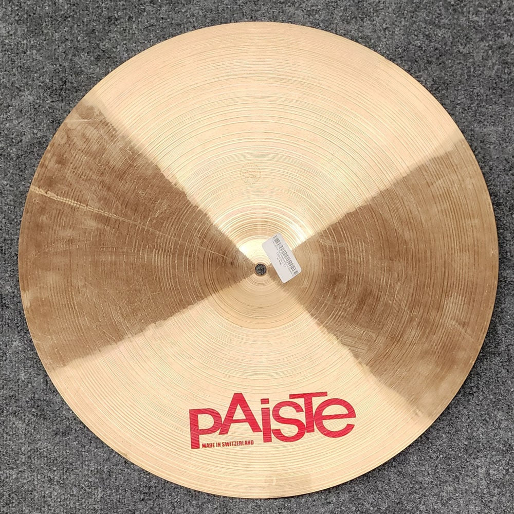 Used Paiste 2002 Medium Crash Cymbal 20" - Drum Center Of Portsmouth