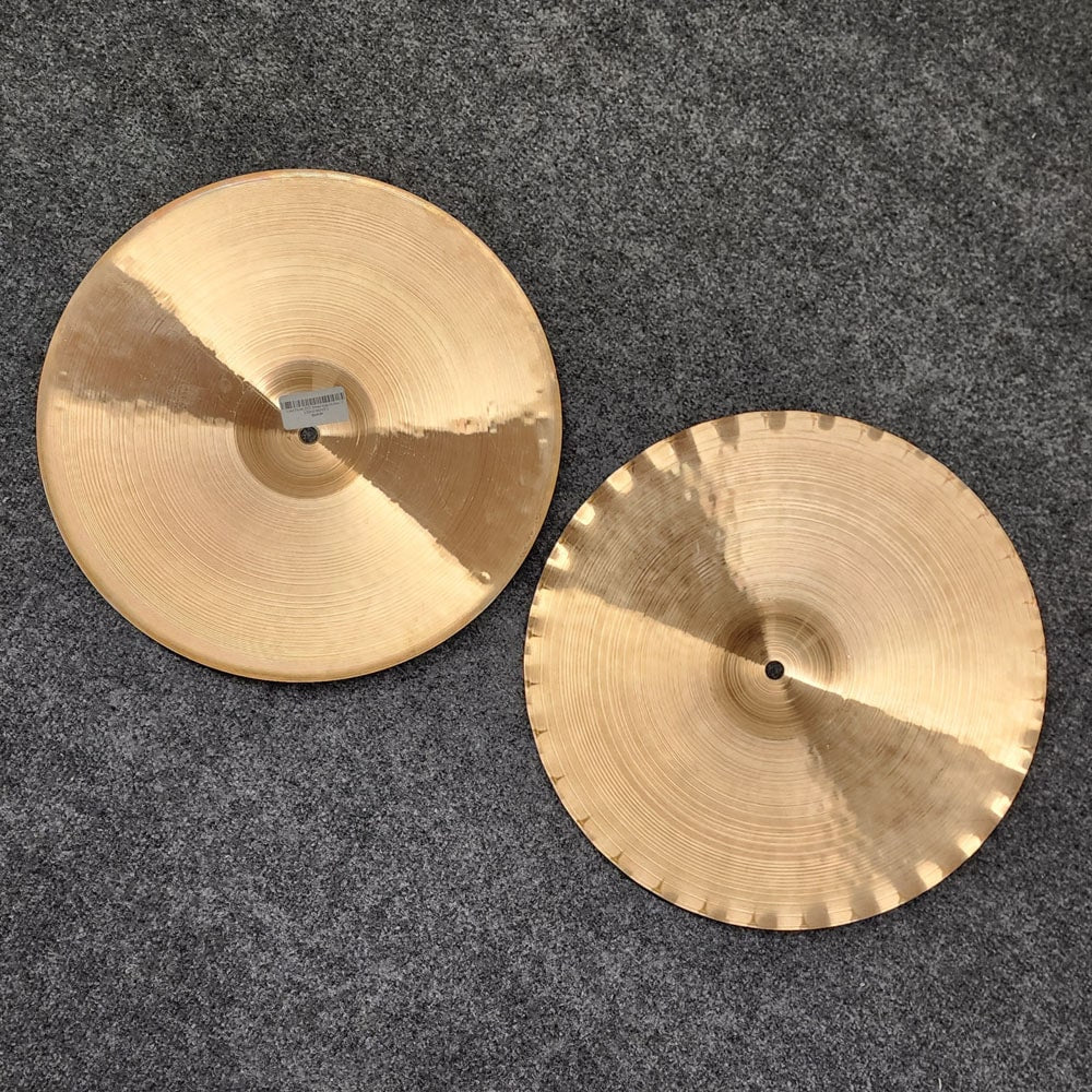Used Paiste 2002 Sound Edge Hi Hat Cymbals 15" - Drum Center Of Portsmouth