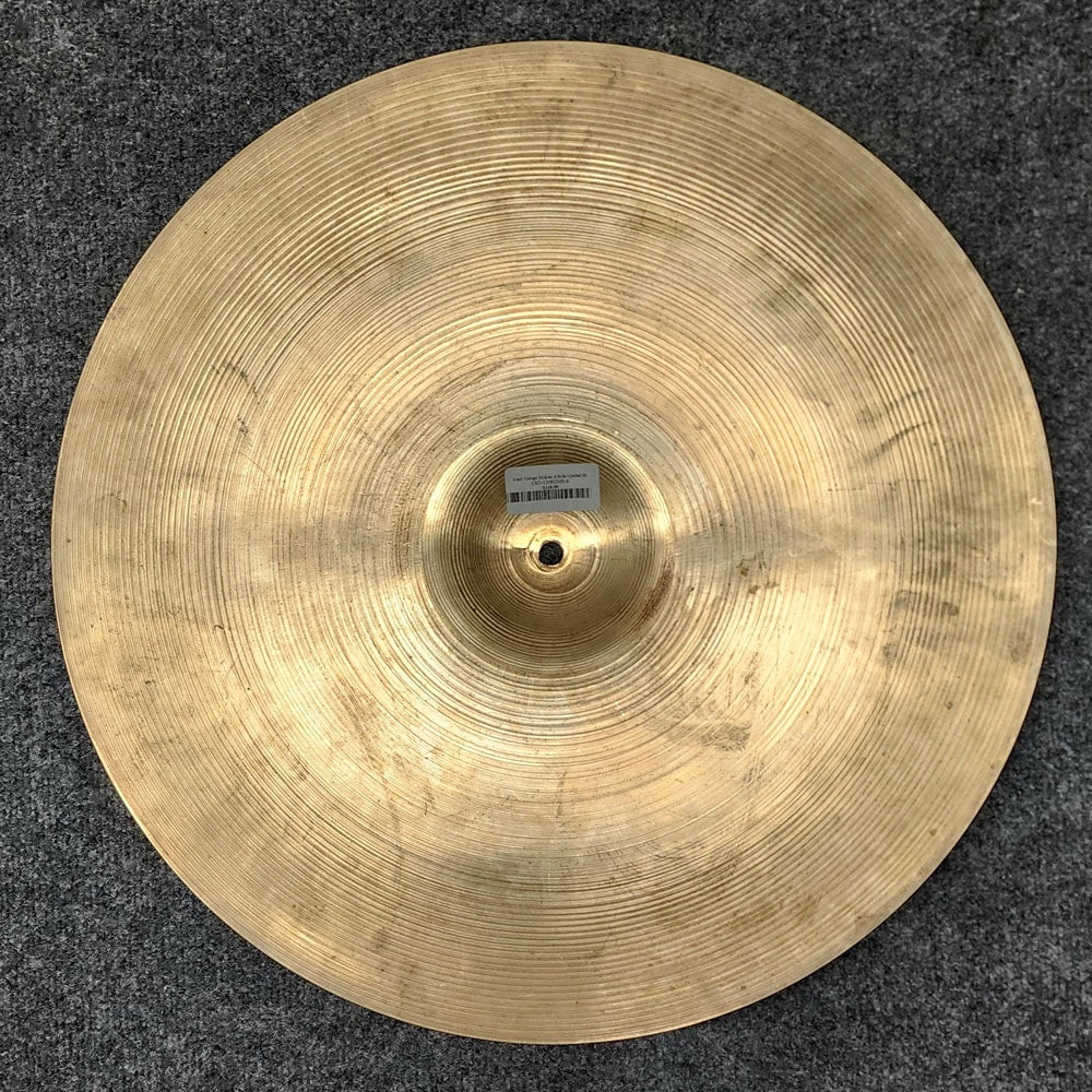 Used Vintage Zildjian A Ride Cymbal 20" - Drum Center Of Portsmouth