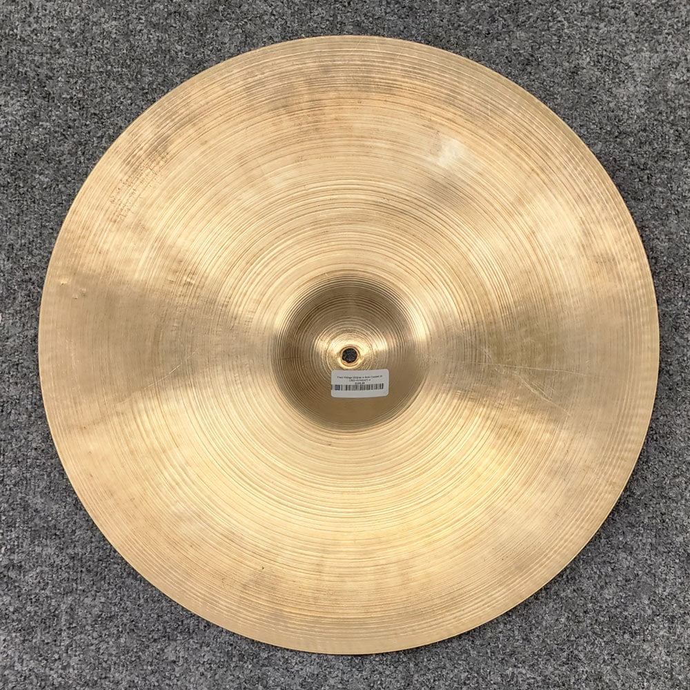 Used Vintage Zildjian A Ride Cymbal 20" - Drum Center Of Portsmouth