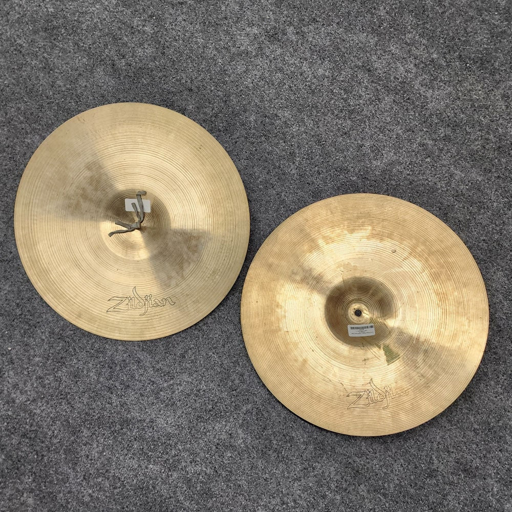 Used Vintage Zildjian Concert Band Crash Cymbals 18" - Drum Center Of Portsmouth
