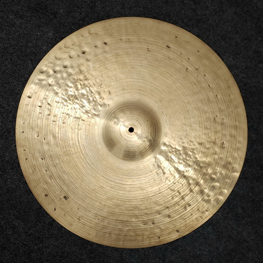 Used Zildjian K Dark Medium Ride Cymbal 22" Modified by Mike Skiba - Drum Center Of Portsmouth