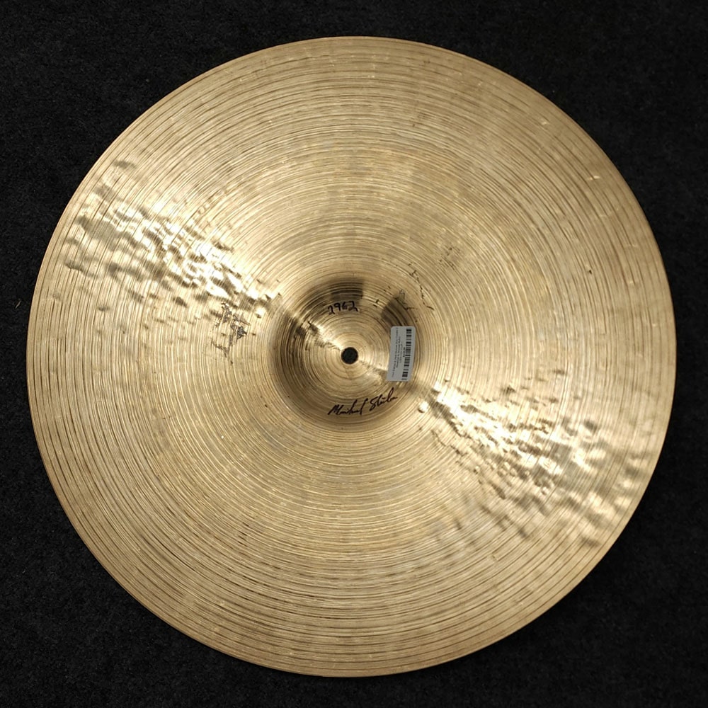 Used Zildjian K Dark Medium Ride Cymbal 22" Modified by Mike Skiba - Drum Center Of Portsmouth