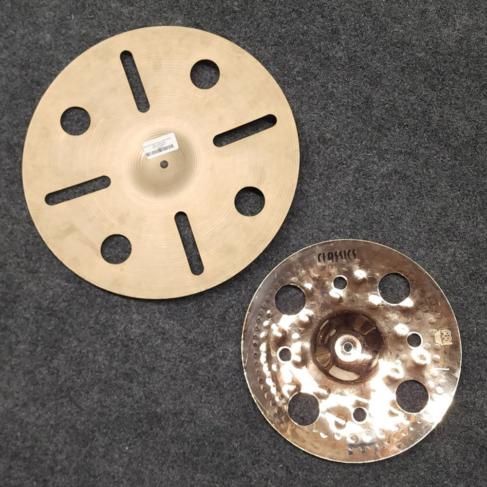 Used Meinl Artist Concept Luke Holland Bullet Cymbal Stack - Drum Center Of Portsmouth