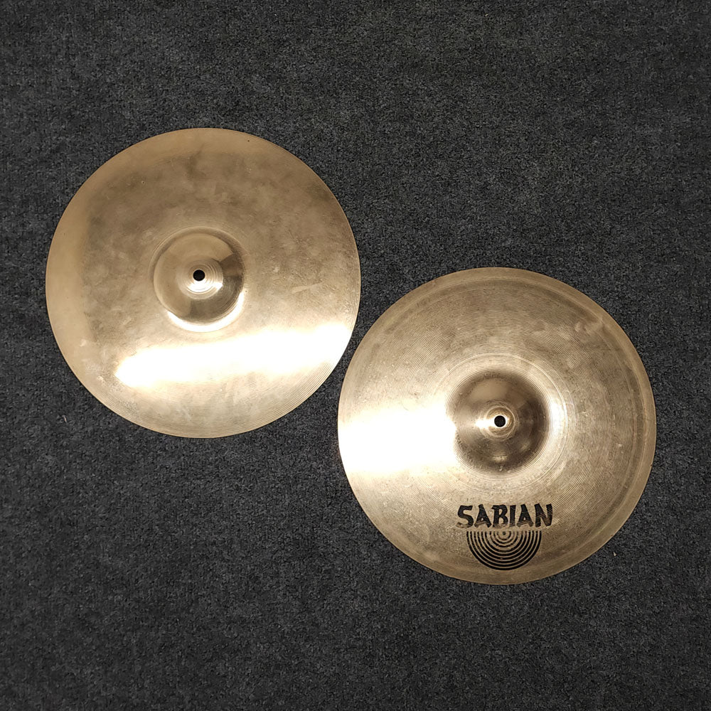Used Sabian AAX Stage Hi Hat Cymbals 14" - Drum Center Of Portsmouth