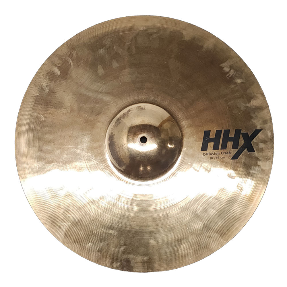 Used Sabian HHX Evolution Xplosion Crash Cymbal Brilliant 18" - Drum Center Of Portsmouth