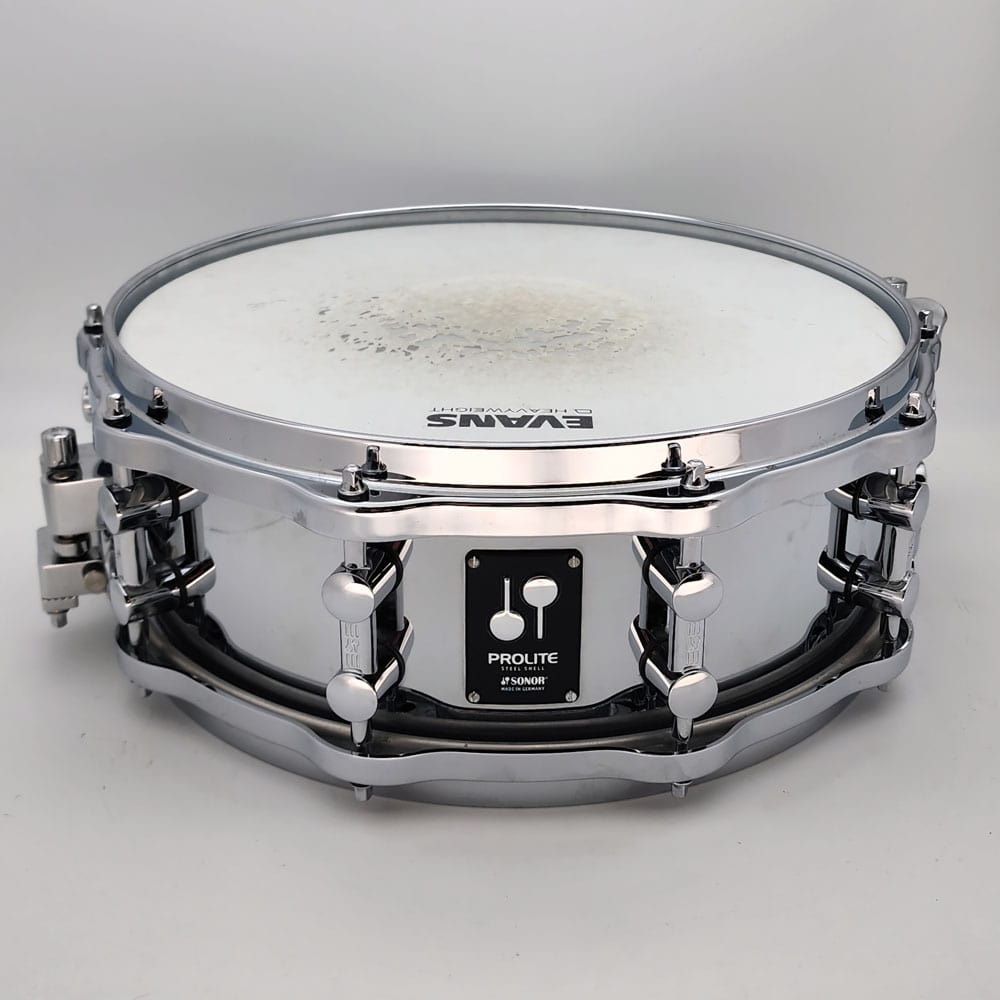 Used Sonor Prolite Steel Snare Drum 14x5 - Drum Center Of Portsmouth