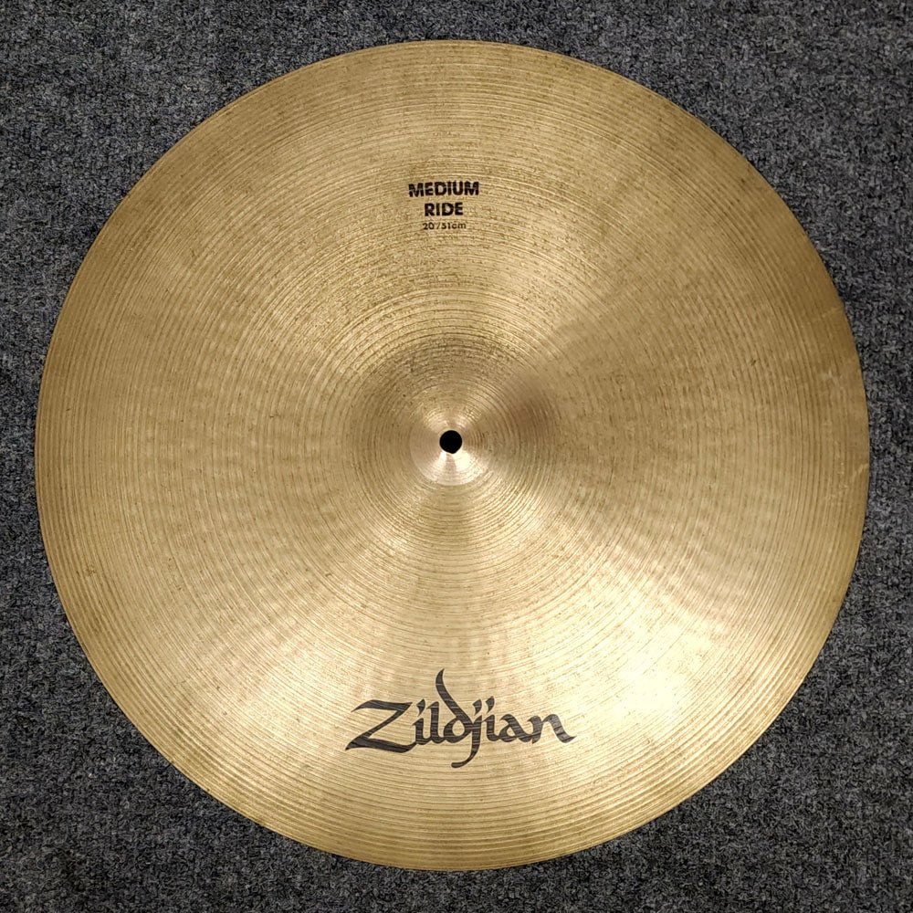 Used Zildjian Medium Ride Cymbal 20" - Drum Center Of Portsmouth