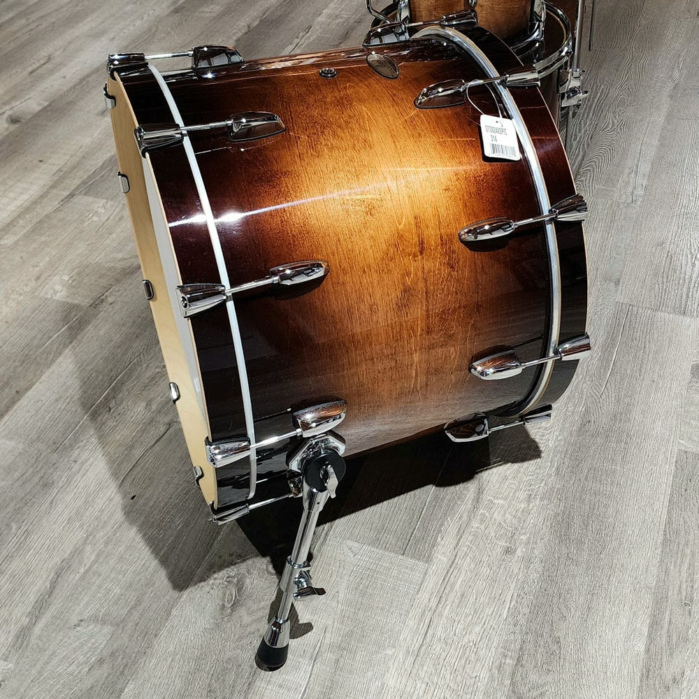 Pearl 木製パーカッション ダークブラウン Used Pearl Session Studio Select 6pc Drum Set Gloss Barnwood Brown
