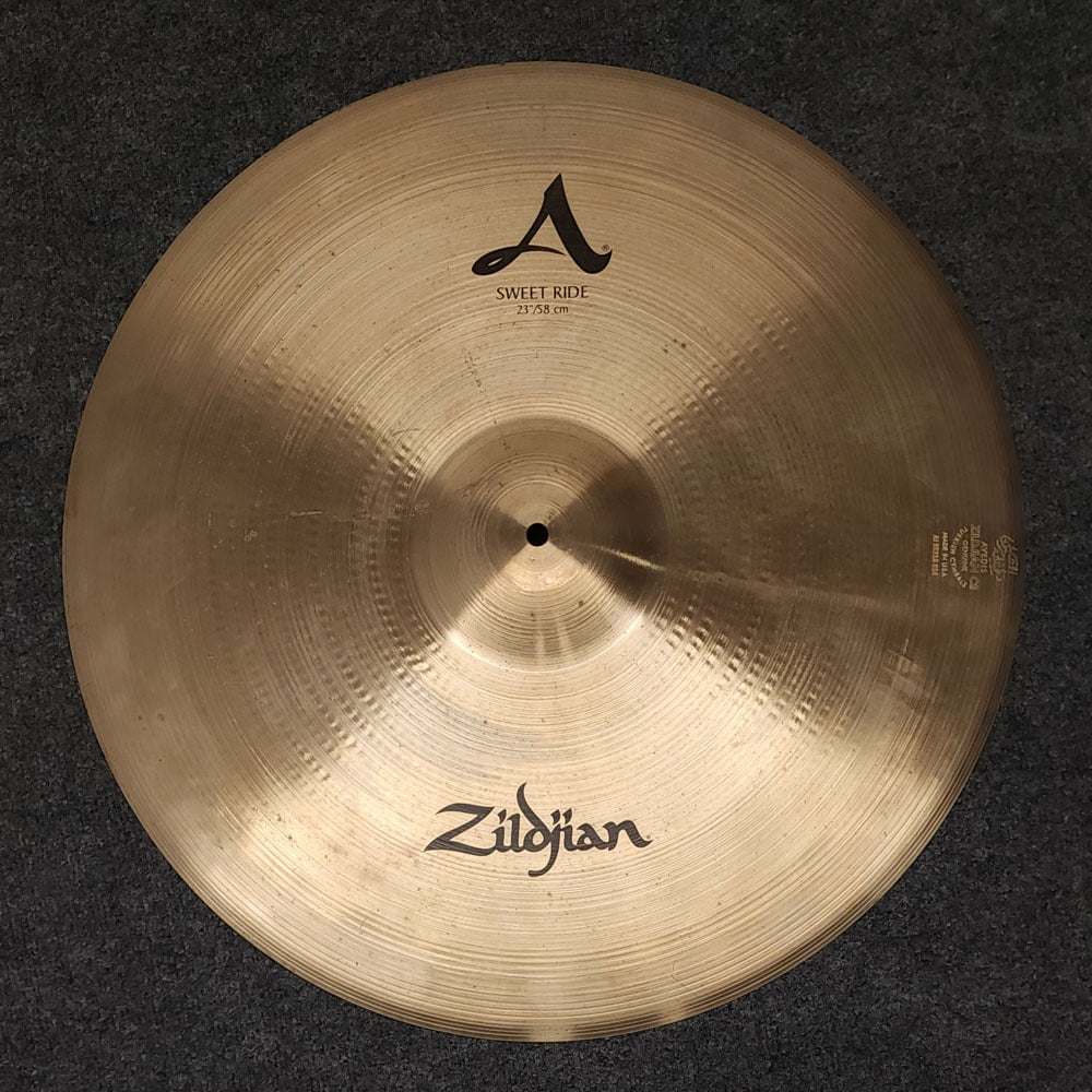 Used Zildjian A Sweet Ride Cymbal 23" - Drum Center Of Portsmouth