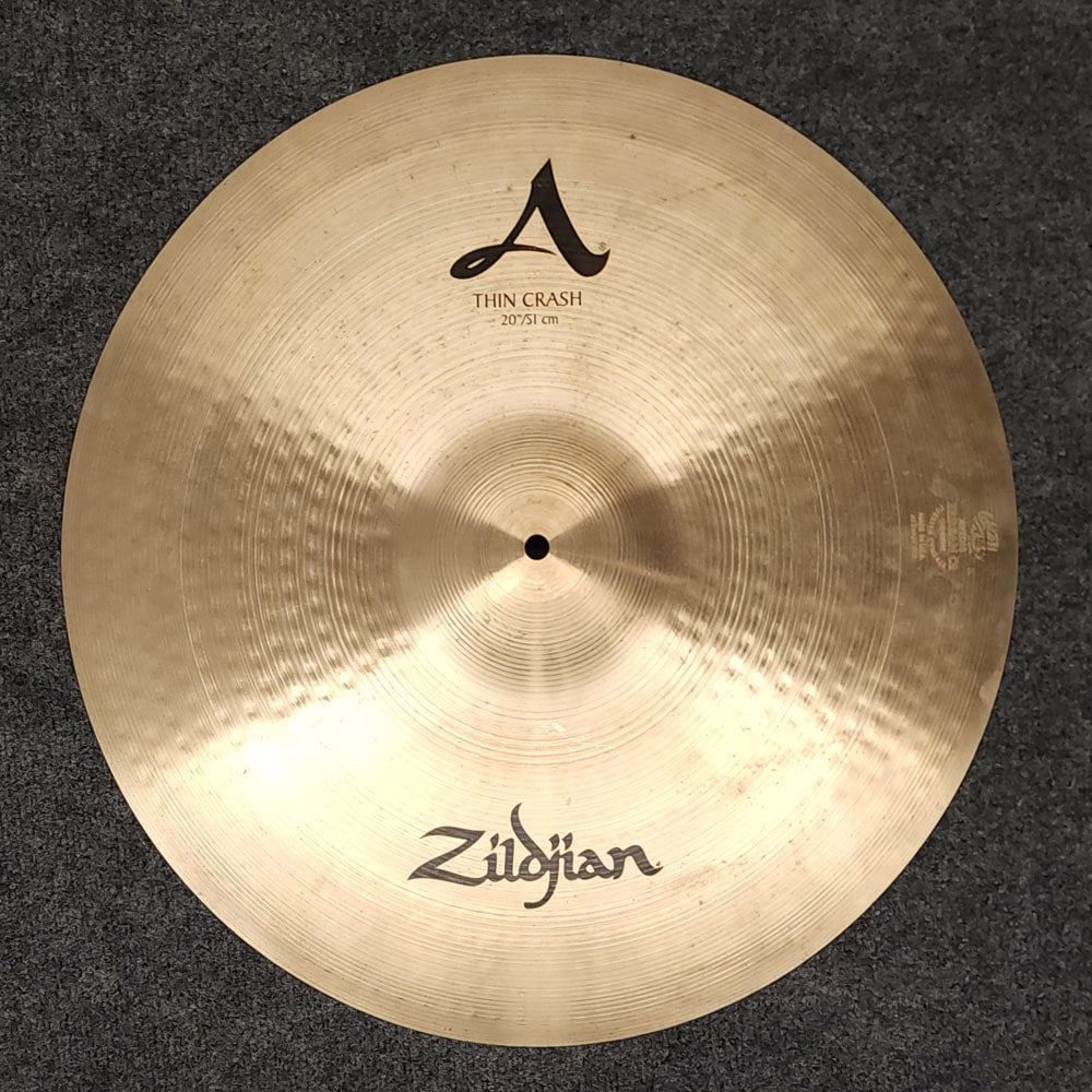 Used Zildjian A Thin Crash Cymbal 20" - Drum Center Of Portsmouth