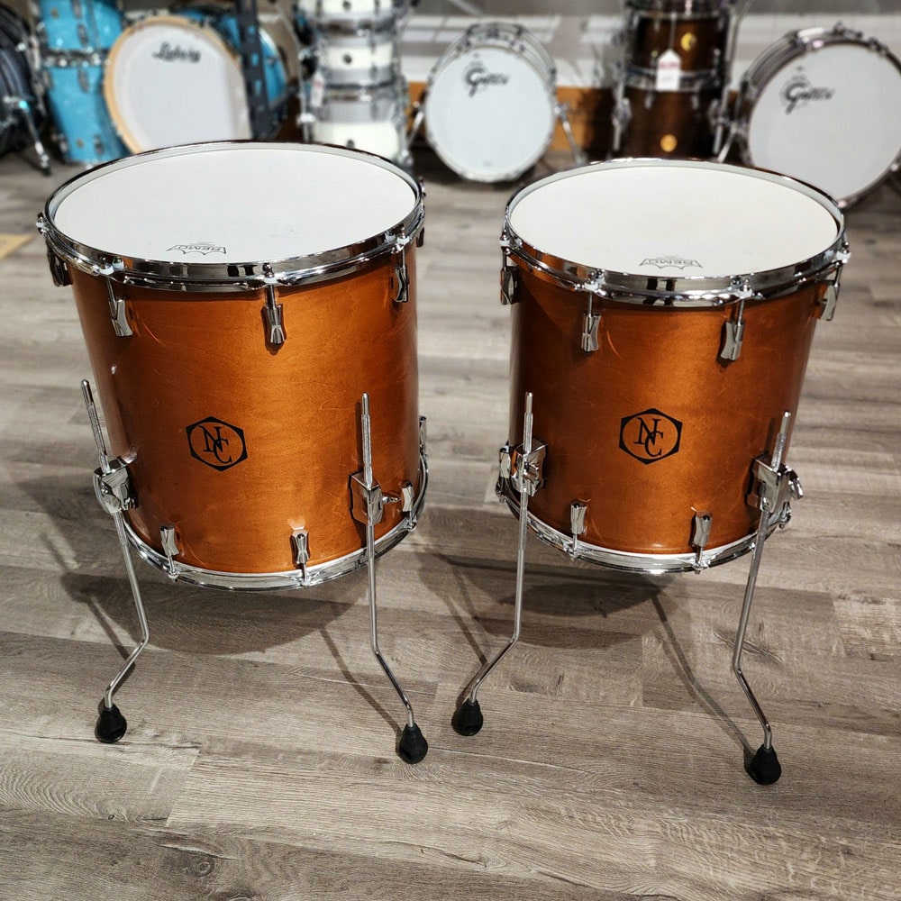 Used Noble & Cooley CD Maple 5pc Drum Set Honey Maple Oil - Drum Center Of Portsmouth