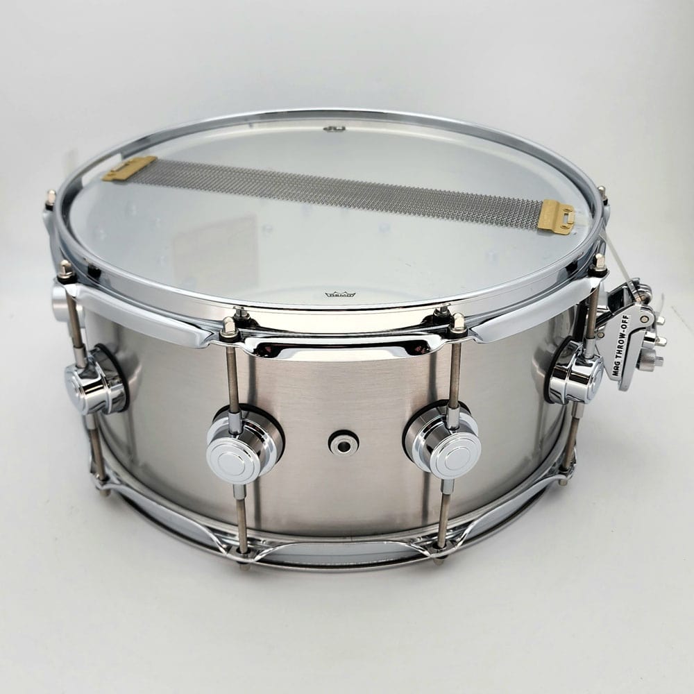 Used DW Collectors Thin Aluminum Snare Snare Drum 14x6.5 - Drum Center Of Portsmouth