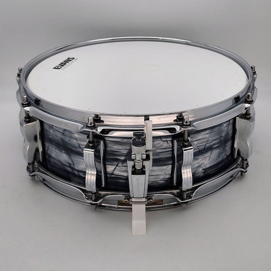 Used Ludwig Classic Maple Snare Drum 14x5 Sky Blue Pearl - Drum Center Of Portsmouth