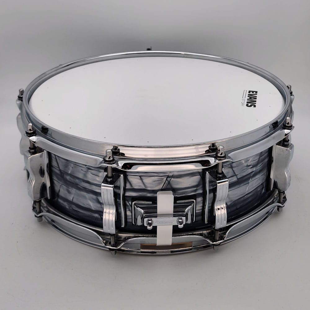 Used Ludwig Classic Maple Snare Drum 14x5 Sky Blue Pearl - Drum Center Of Portsmouth