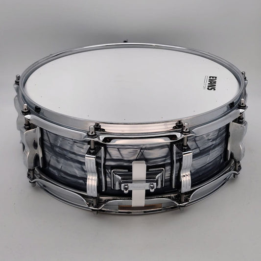 Used Ludwig Classic Maple Snare Drum 14x5 Sky Blue Pearl - Drum Center Of Portsmouth