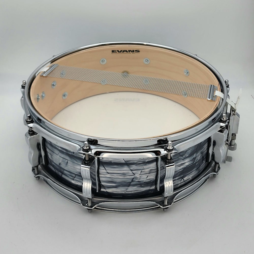 Used Ludwig Classic Maple Snare Drum 14x5 Sky Blue Pearl - Drum Center Of Portsmouth