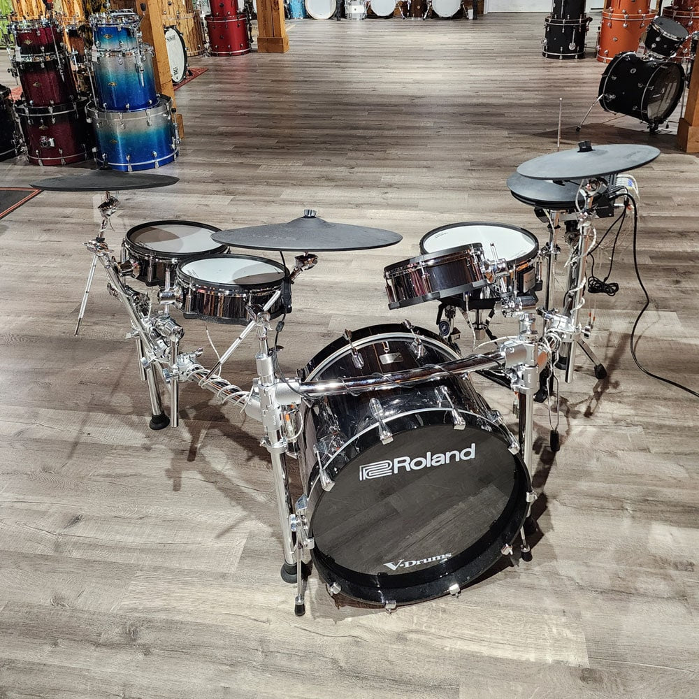 Used Roland TD50KVX Electronic Drum Set w/Extras - Drum Center Of Portsmouth