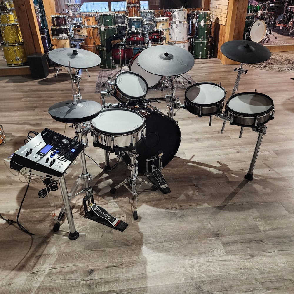 Used Roland TD50KVX Electronic Drum Set w/Extras - Drum Center Of Portsmouth