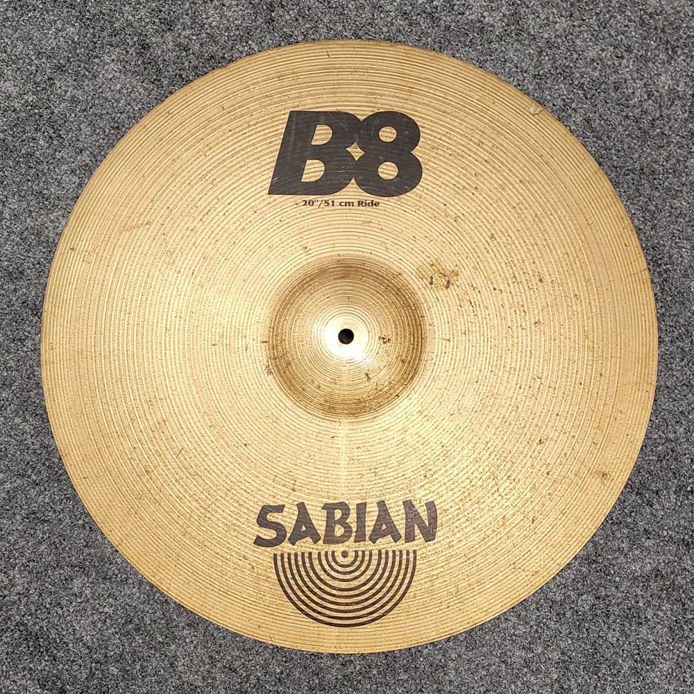 Used Sabian B8 Ride Cymbal 20" - Drum Center Of Portsmouth