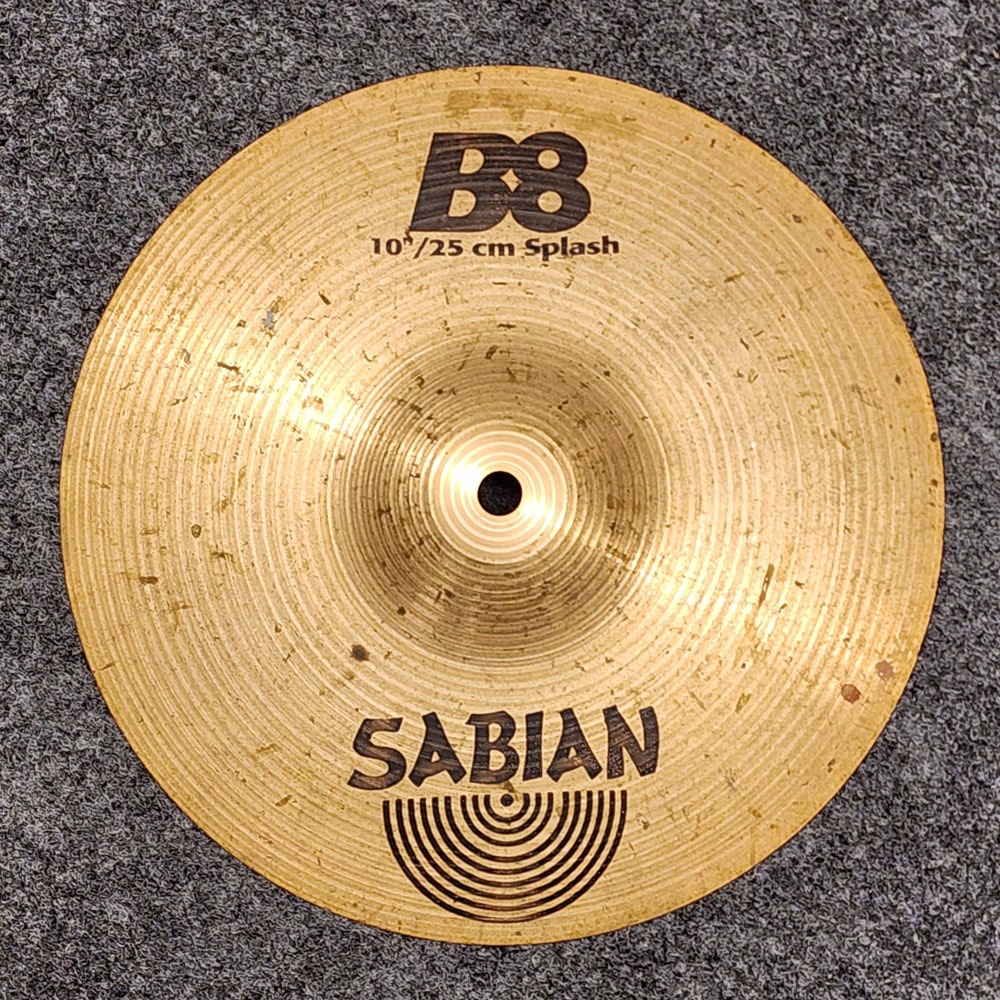 Used Sabian B8 Splash Cymbal 10" - Drum Center Of Portsmouth