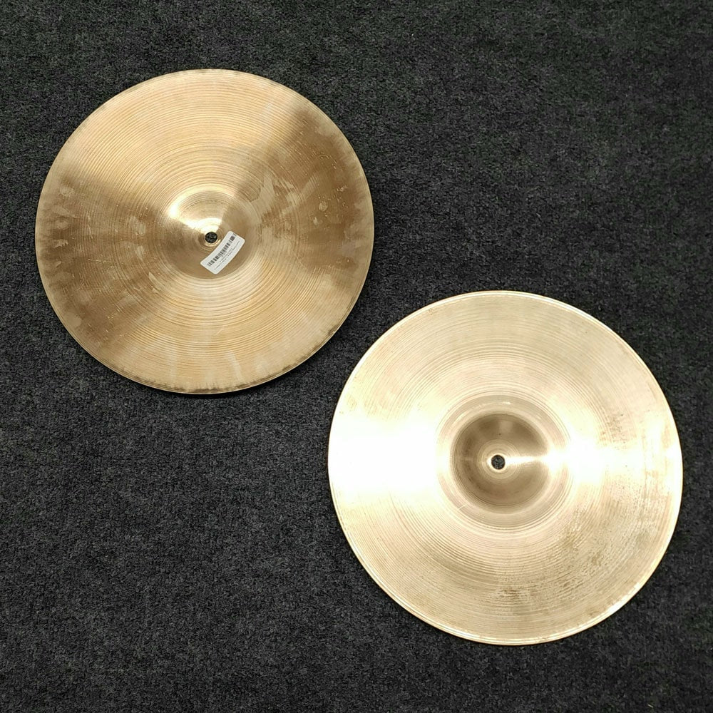 Used Vintage Zildjian A Hi Hat Cymbals 14" - Drum Center Of Portsmouth