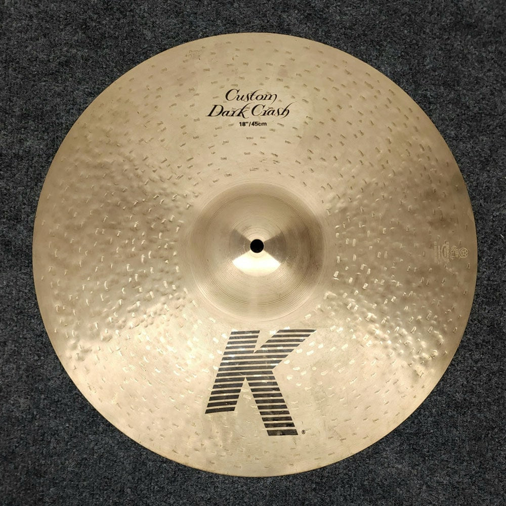 Used Zildjian K Custom Dark Crash 18" - Drum Center Of Portsmouth