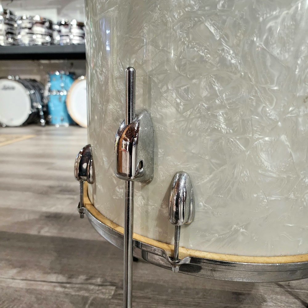 Used Vintage Slingerland '60s Floor Tom 16x16 Marine Pearl - Drum Center Of Portsmouth