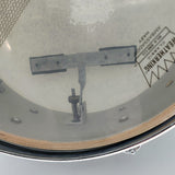 Used Vintage Gretsch Round Badge '60s Snare Drum 14x5.5 White Marine Pearl - Drum Center Of Portsmouth
