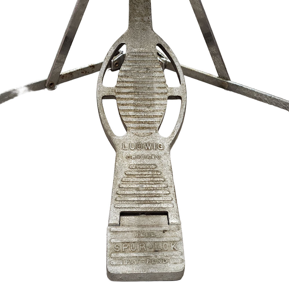 Used Vintage Ludwig Spur-Lok Flatbase Hi Hat Stand - Drum Center Of Portsmouth